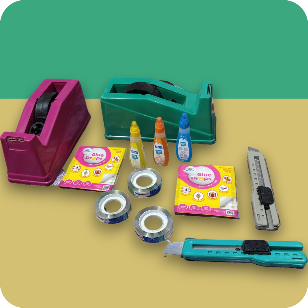 Adhesives & Tapes by Stationery King