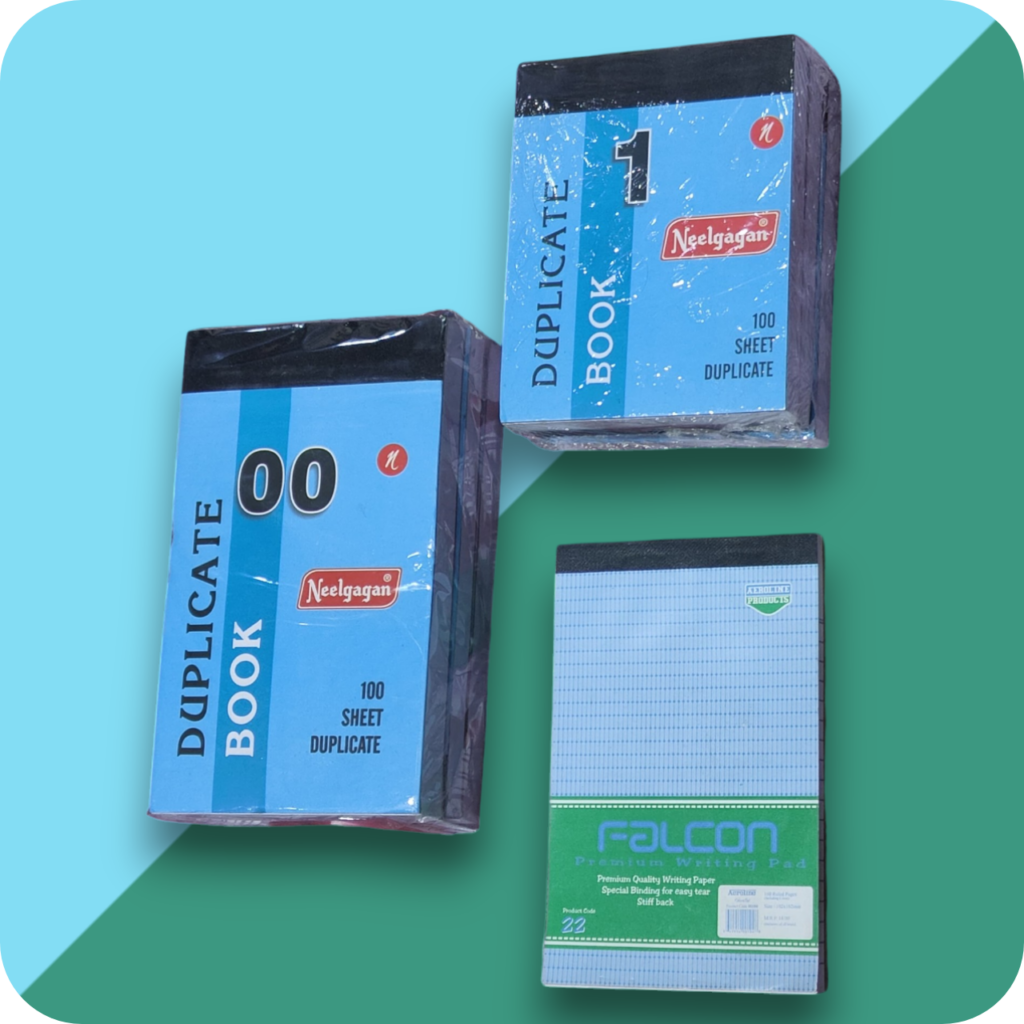 Bill Books/Slippads/Ledgers By Stationery King
