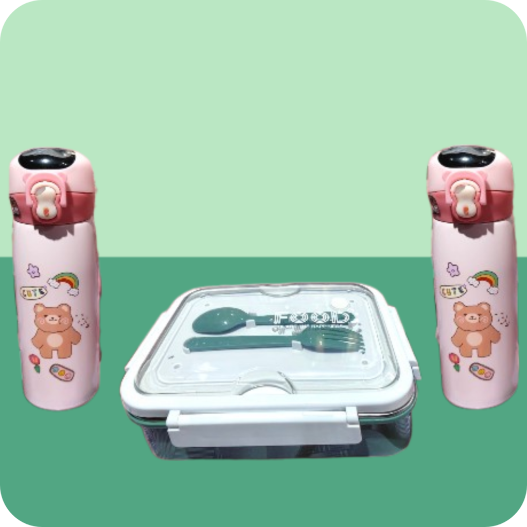 Lunch Boxes & Water Bottles By Stationery king