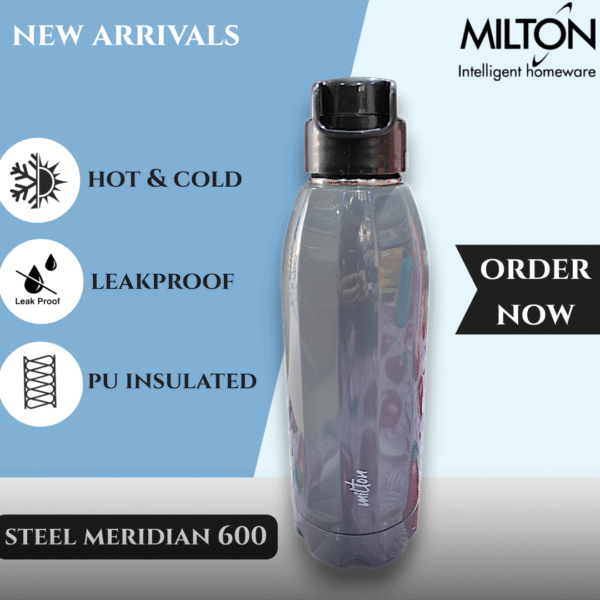 Milton Steel Meridian 600 Water Bottles Milton Steel Meridian 600 Water Bottles