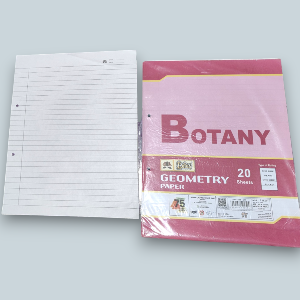 Lotus A-4 Botany Geometry Sheets