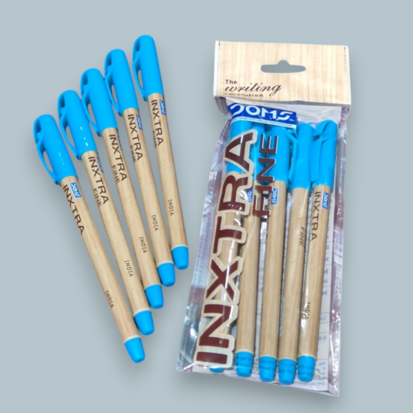 DOMS Inxtra Fine Wood Ball Pens