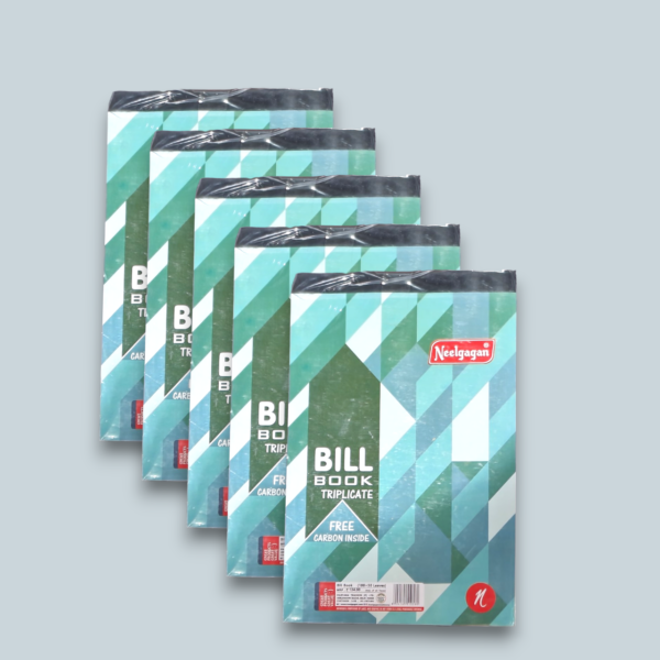 Bill Book 22 Triplicate (Pack of 5 Pcs) - Image 2