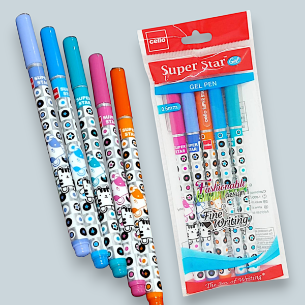 Cello Superstar Gel Pens