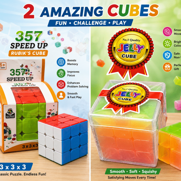 357 Speed Up Rubik's Cube and Jelly Cube