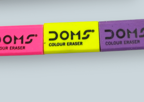 DOMS Coloured Erasers (Pack of 10 Erasers)