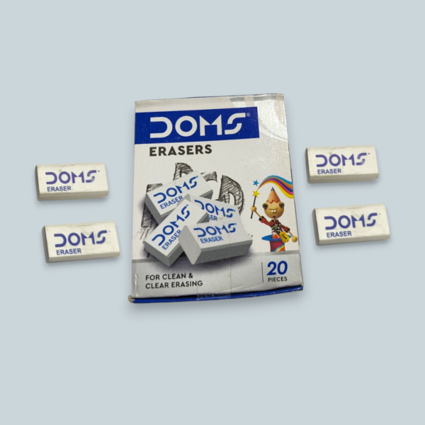 DOMS Eraser Small (Pack of 20 Pcs)