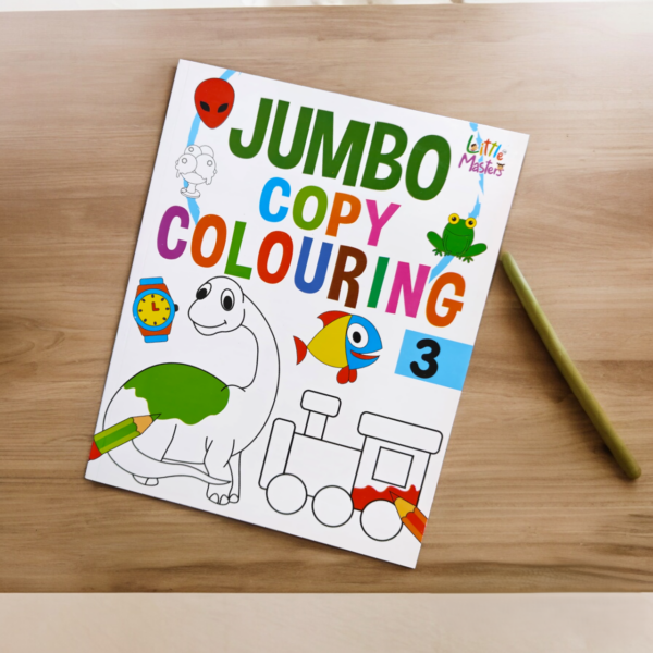 Little Master Jumbo Copy Colouring Books (Pack of 4 Pcs) - Image 4