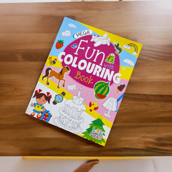 Little Masters Mega Colouring Books (Pack of 4 Pcs) - Image 3