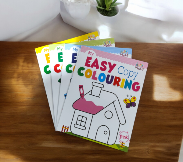 Little Masters My Easy Colouring Books (Pack of 4 Books)