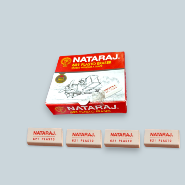 Natraj Erasers (Pack of 20 Erasers)