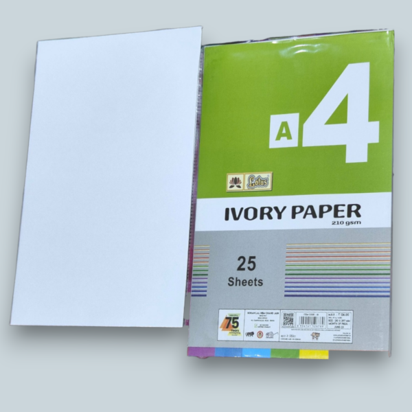 Lotus A4 Ivory Sheets 210 GSM