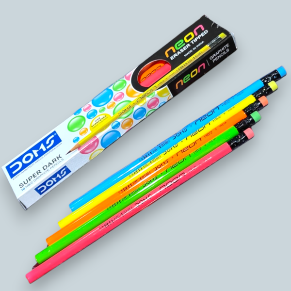 DOMS Neon Pencils