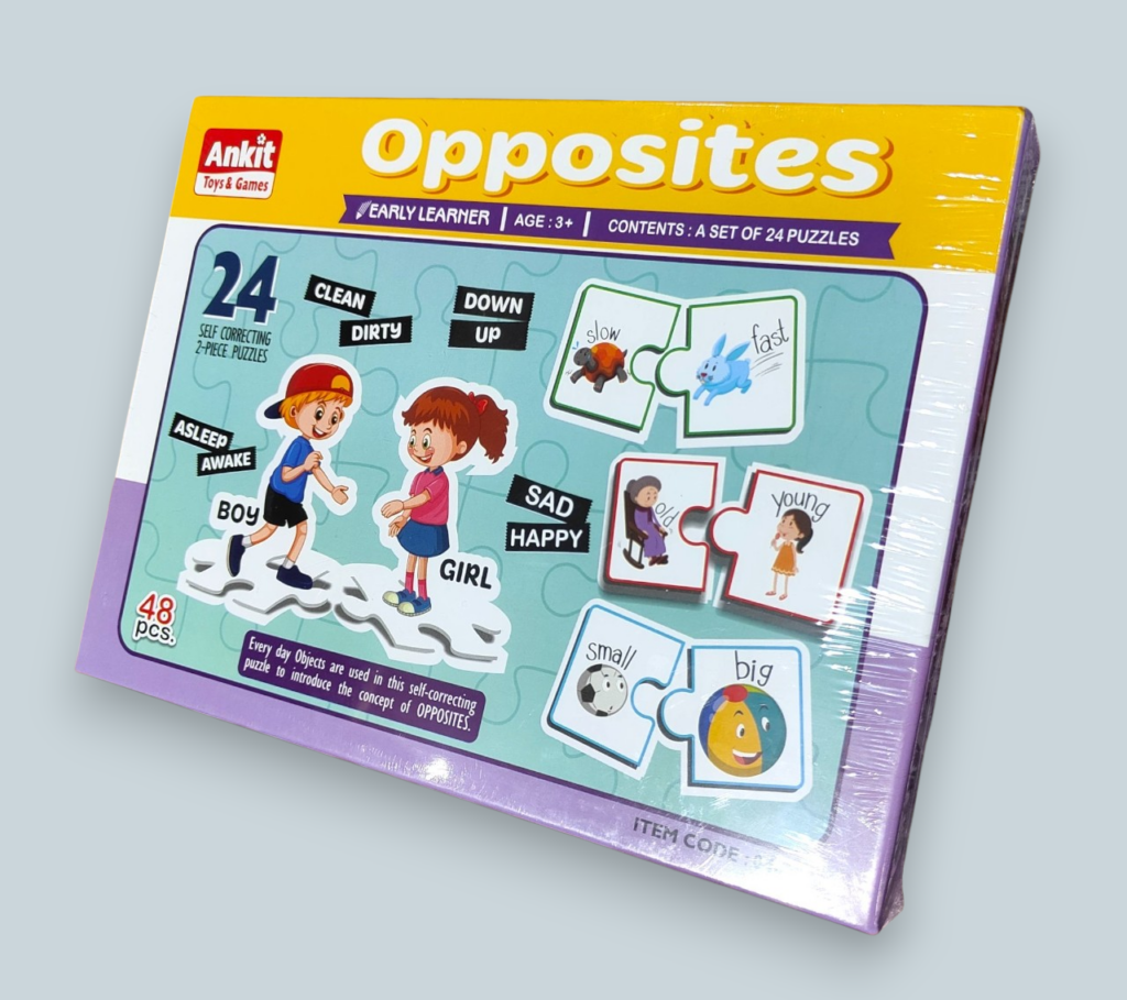 Opposites Puzzle :- A Board Game & Educational Toy