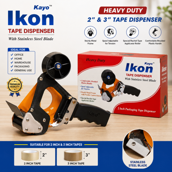 IKON Tape Dispenser 2" and 3"