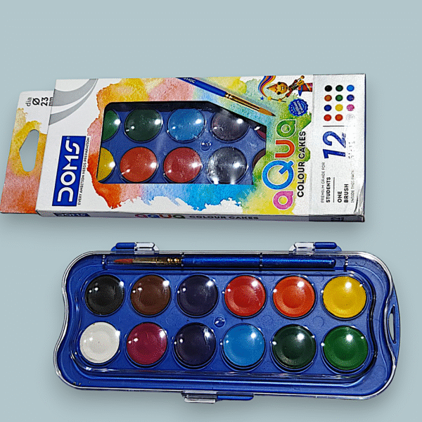 DOMS Aqua Colour Cakes