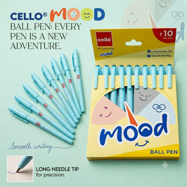Cello Mood Blue Ball Pen