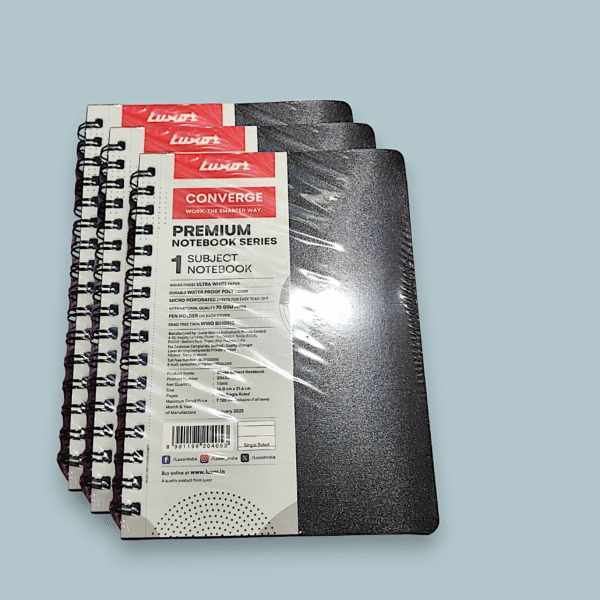 Luxor Spiral Diary Single Subject