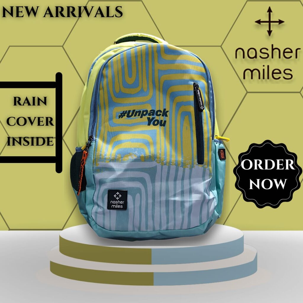 Greenish-Blue School Bags