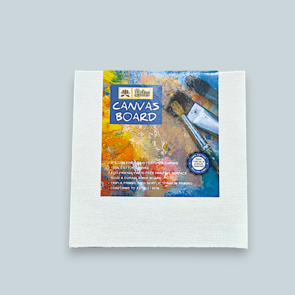Lotus Canvas Board 6x6