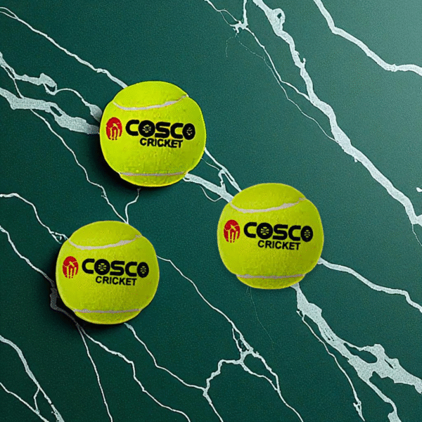 Cosco Rubber Light Cricket Tennis Ball (Pack of 6) - Image 2