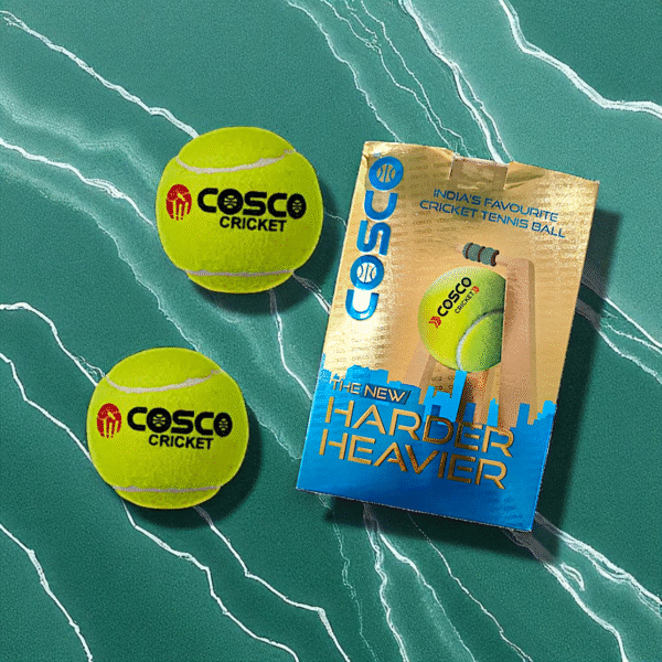 Cosco Rubber Light Cricket Tennis Ball (Pack of 6)