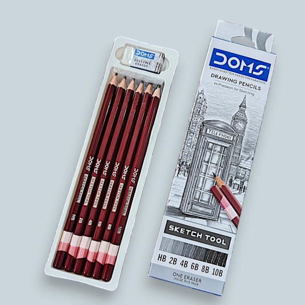 DOMS Drawing Pencils HB to 10B