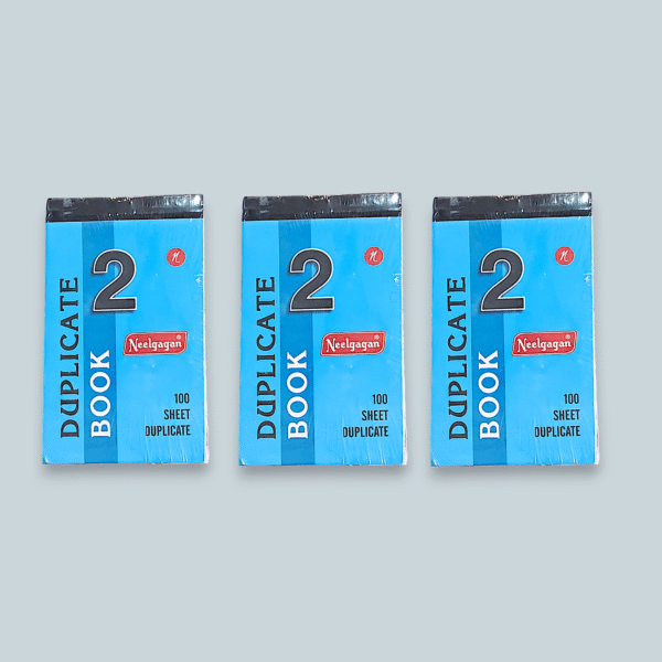 Bill Book 2 Duplicate (Pack of 3 Pcs)