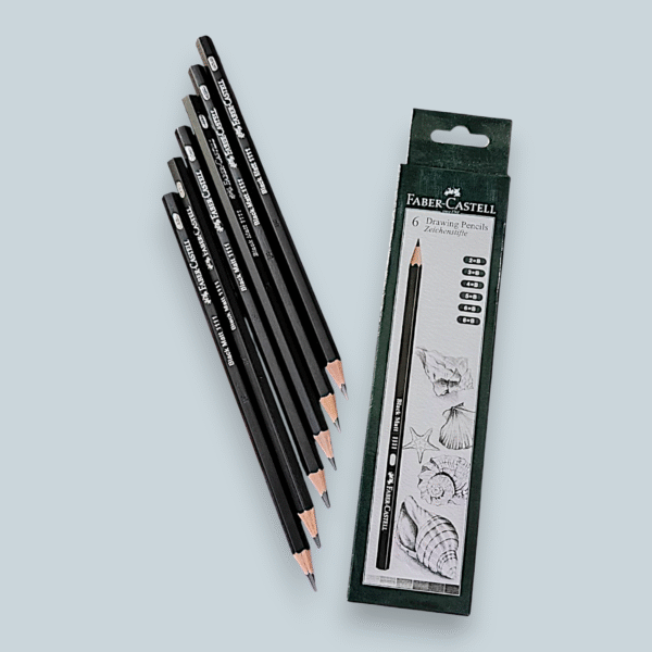 Faber Castell Drawing Pencils 2B to 8B