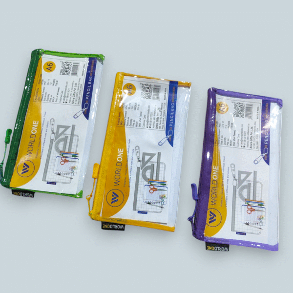 World-One A6 Plastic Pouch