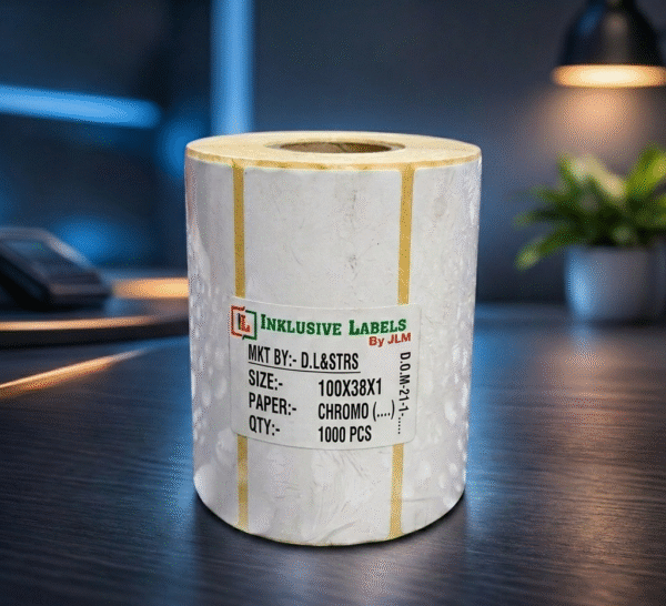 Barcode Label 100 x 38 x 1 (Chromo)