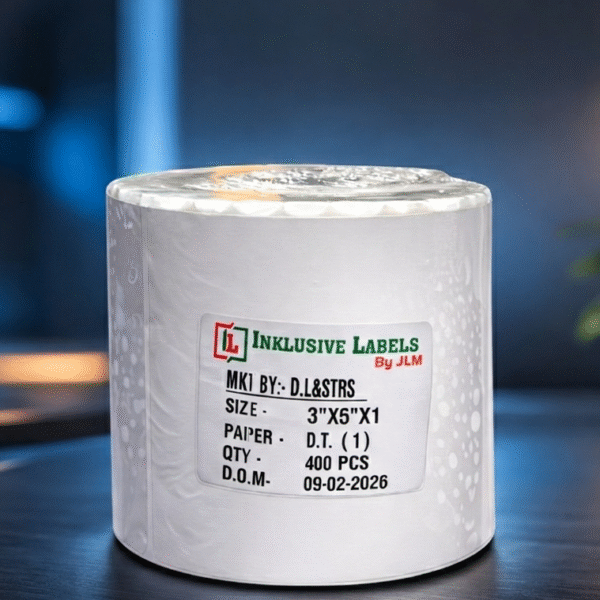 Barcode Label 3 x 5 x 1 DT (Direct Thermal)