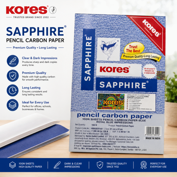 KORES Sapphire Carbon Papers