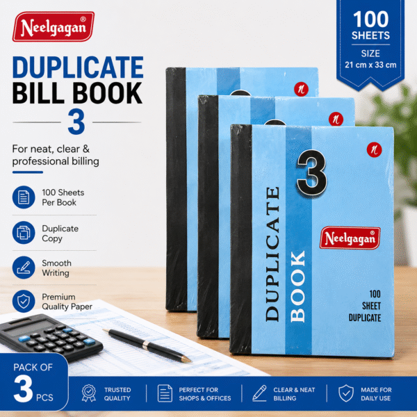Neelgagan Duplicate Bill Book 3