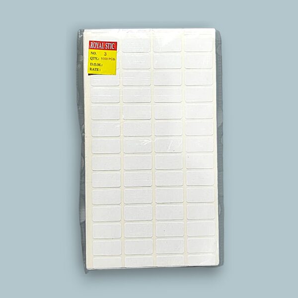 Self Adhesive Label Royal Stic No 3