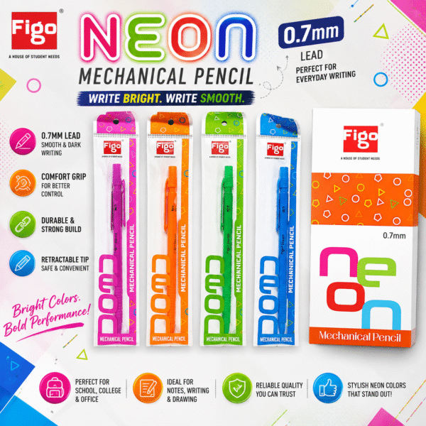 FIGO NEON Mechanical Pencil 0.7mm